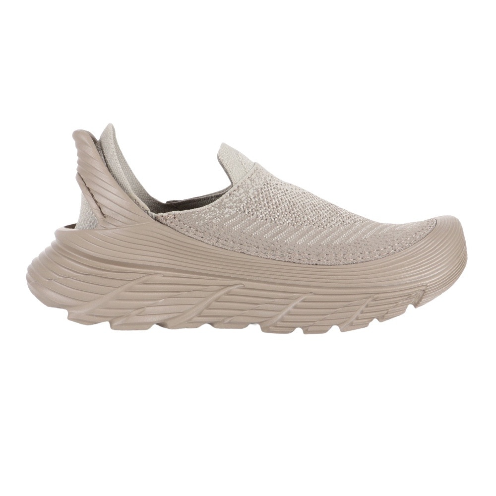 ホカ（HOKA）（メンズ、レディース）スニーカー リストア TC レギュラー サイドベージュ 1134532-DOTN リカバリー リラックス シューズ スリッポン 厚底
