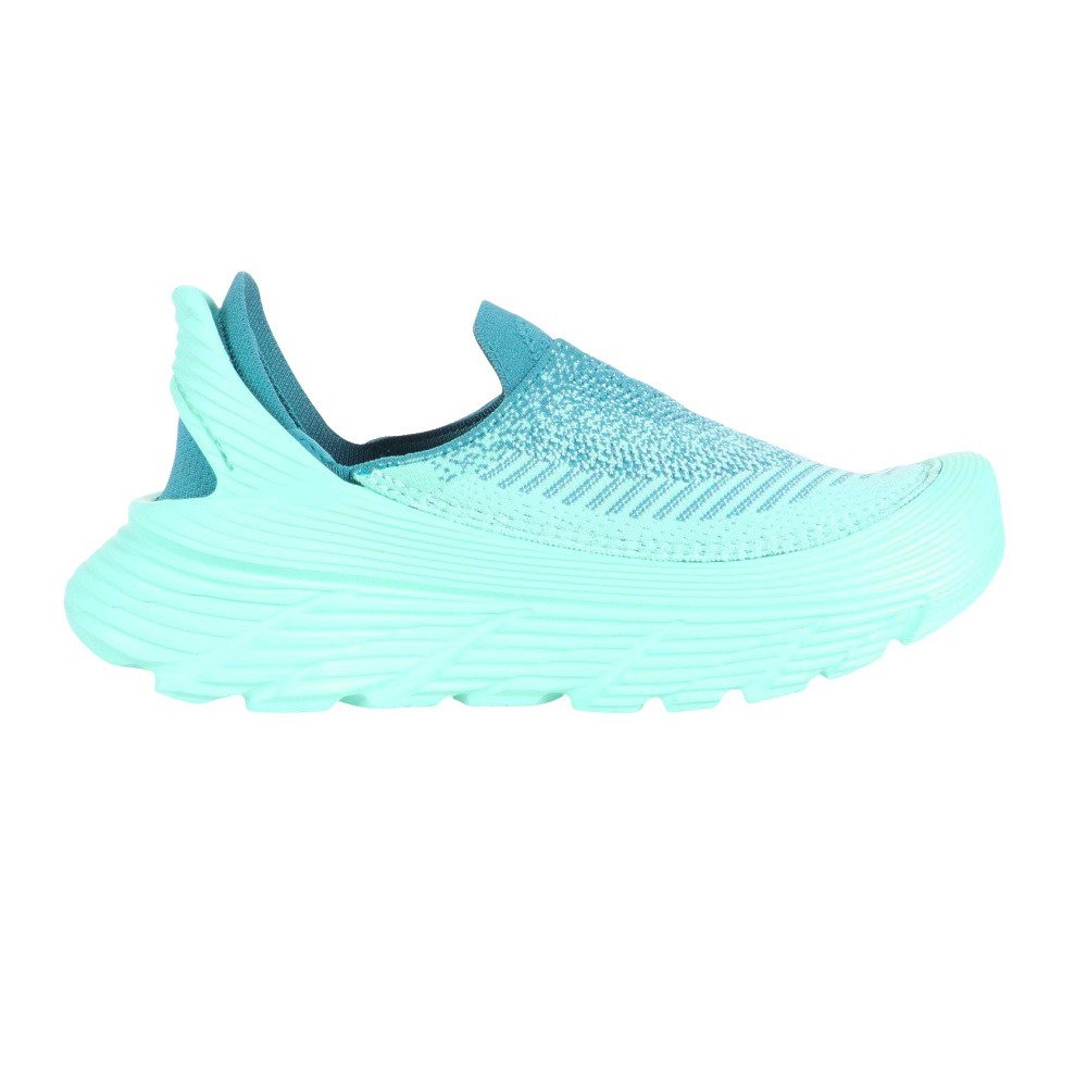 ホカ（HOKA）（メンズ、レディース）スニーカー リストア TC レギュラー ターコイズ 1134532-OMSO リカバリー リラックス シューズ スリッポン 厚底