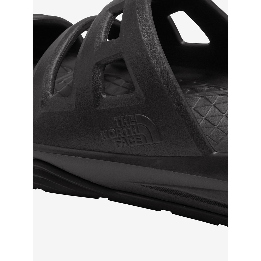 ザ・ノース・フェイス（THE NORTH FACE）（メンズ、レディース）サンダル リアクティブスライド ブラック NF52450KK シャワサン 軽量 安定性 レジャー 海