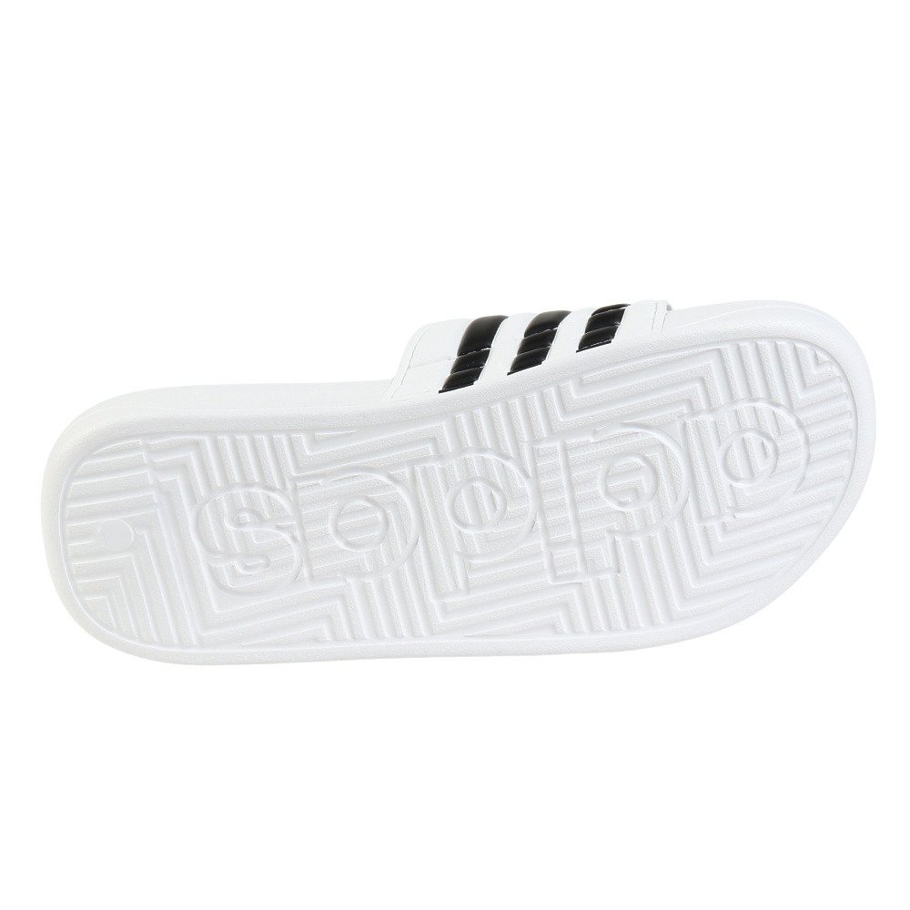 アディダス（adidas）（メンズ）シャワーサンダル アディサージ ホワイト DBF18-F35573 スポーツサンダル マッサージサンダル スポーツ サンダル 