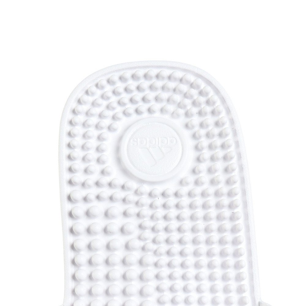アディダス（adidas）（メンズ）シャワーサンダル アディサージ ホワイト DBF18-F35573 スポーツサンダル マッサージサンダル スポーツ サンダル 