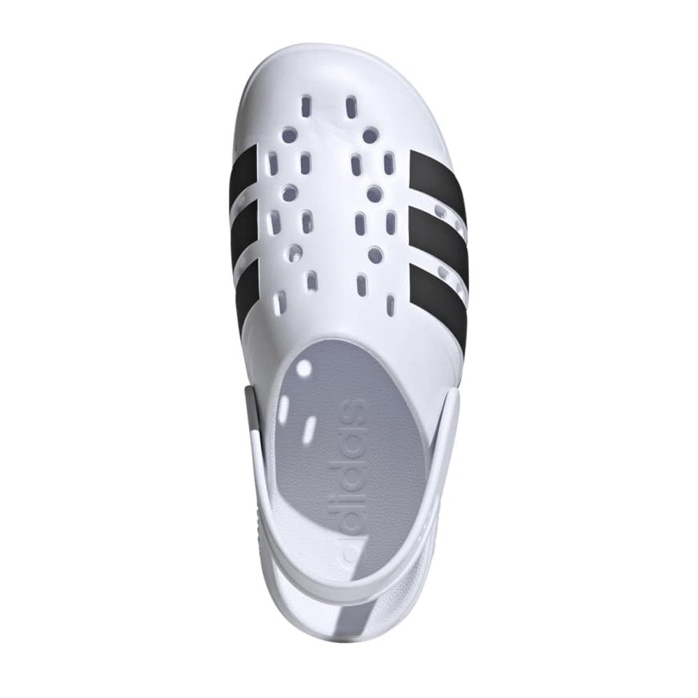 アディダス（adidas）（メンズ、レディース）シャワーサンダル ADILETTE CLOG U ホワイト NRB35-JS1130