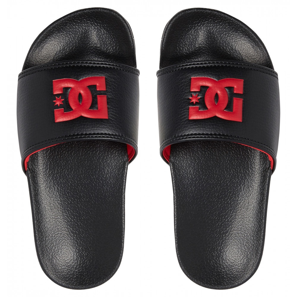 ディーシーシューズ（DC SHOES）（キッズ）KS DC SLIDE ブラック DK191023BLR ジュニア シャワサン シャワーサンダル ビーチ ビーサン マリン スケーター 靴