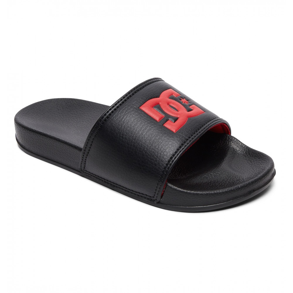 ディーシーシューズ（DC SHOES）（キッズ）KS DC SLIDE ブラック DK191023BLR ジュニア シャワサン シャワーサンダル ビーチ ビーサン マリン スケーター 靴