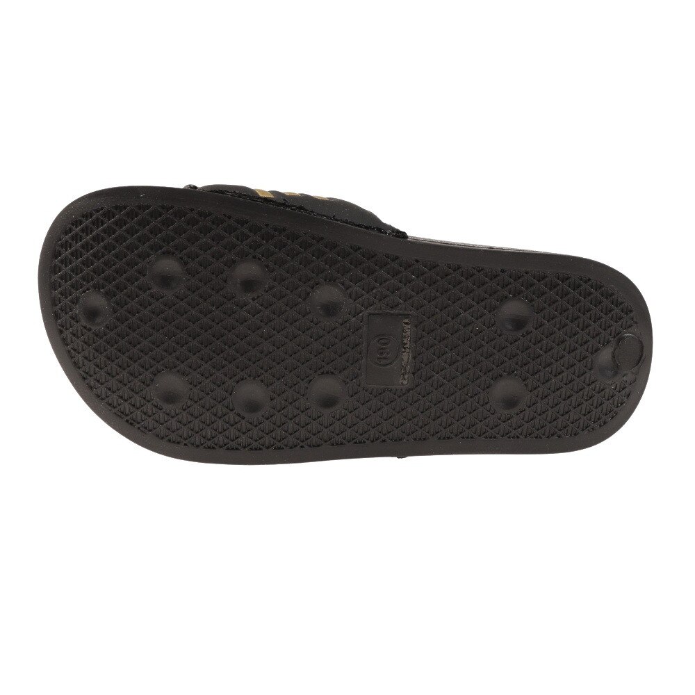 ディーシー・シュー（DC SHOE）（キッズ）DC SLIDE ブラック ゴールド DK202001BG3 ジュニア シャワサン プール シャワーサンダル レジャー 子供靴 ビーチ