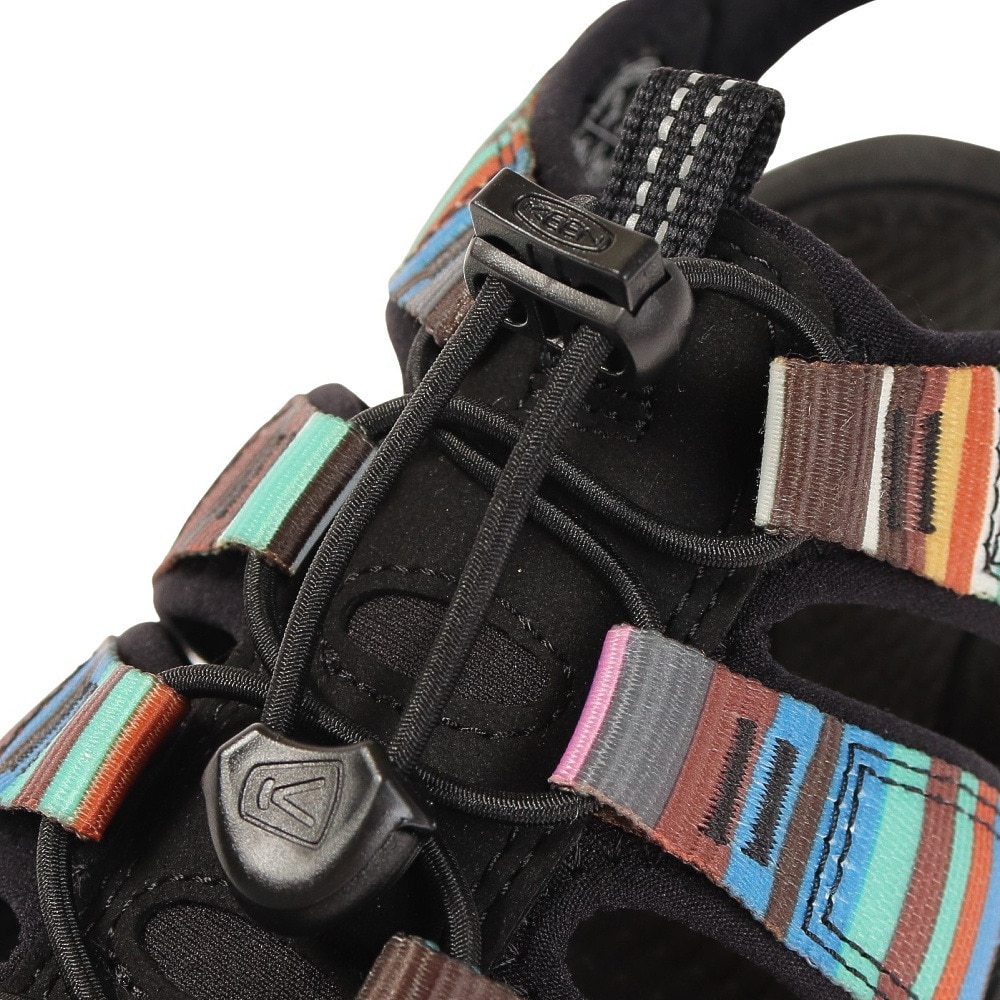 キーン（KEEN）（メンズ）サンダル ニューポートエイチツー ブラック グリーン 1001942 ストラップサンダル 防滑性 通気性 タウン レジャー おしゃれ