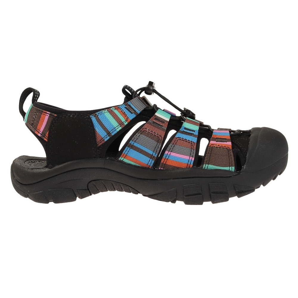 キーン（KEEN）（メンズ）サンダル ニューポートエイチツー ブラック グリーン 1001942 ストラップサンダル 防滑性 通気性 タウン レジャー おしゃれ