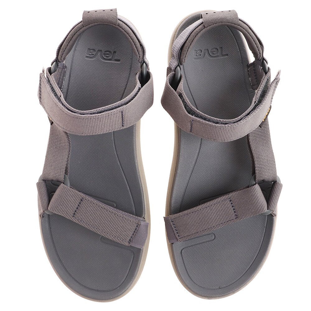 テバ サンダル メンズ ストラップサンダル サンボーン ユニバーサル Dksw グレー スポーツ用品はスーパースポーツゼビオ