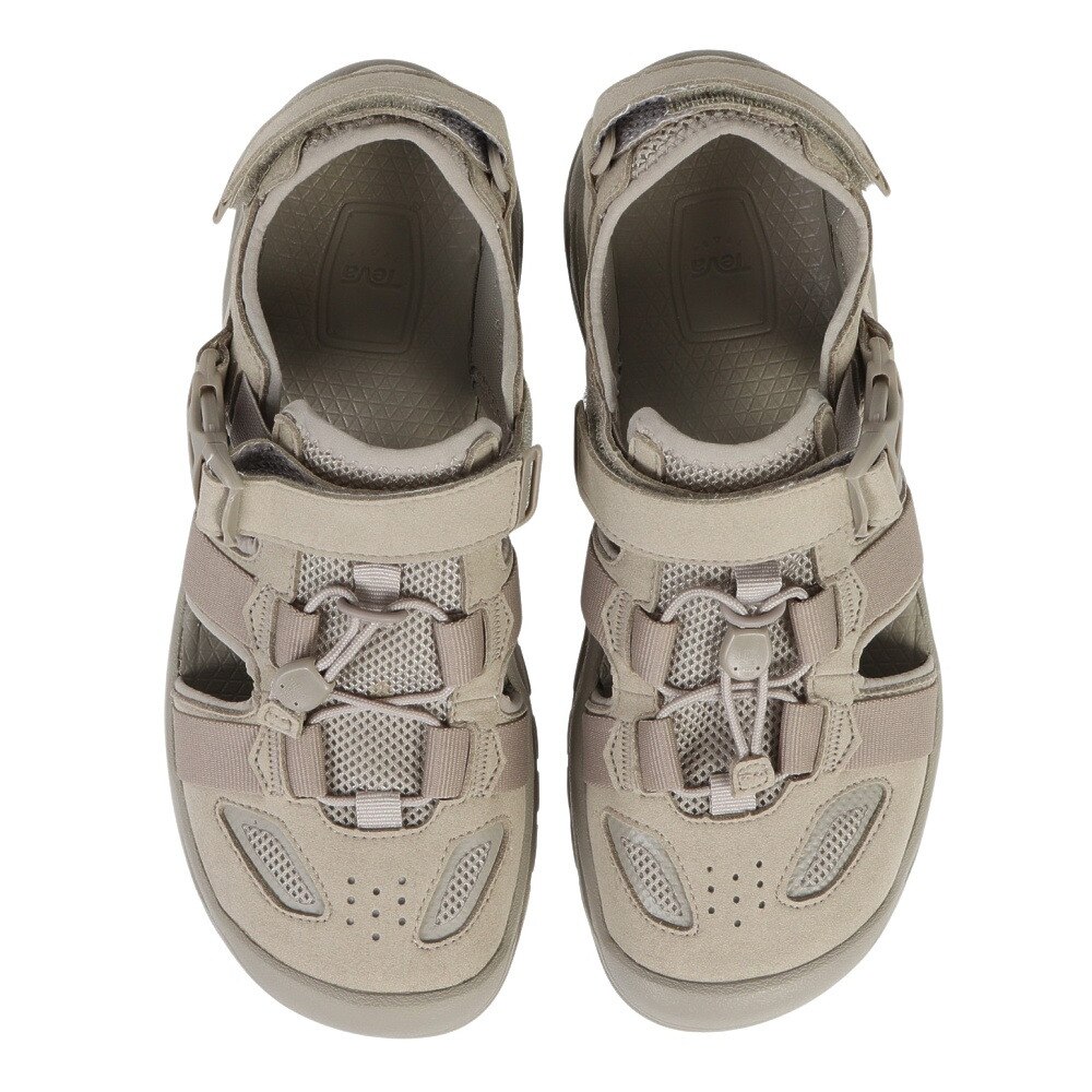 テバ（Teva）（メンズ）スポーツサンダル オムニウム フォックス スエード ベージュ 1116202-PLTP 面ファスナー レジャー ビーチ プール タウン 街履き