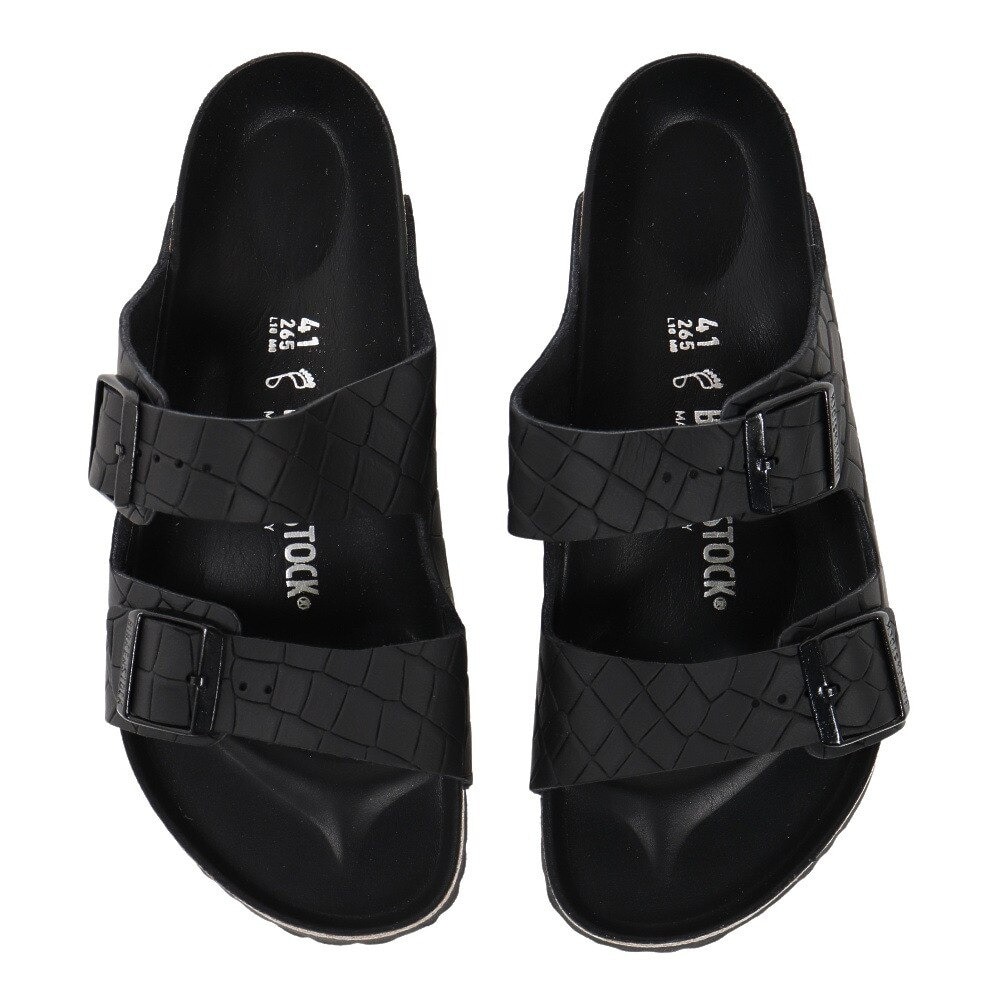 ビルケンシュトック（BIRKENSTOCK）（メンズ）スポーツサンダル アリゾナ ブラック 1019206 ストラップ サンダル カジュアル シンプル シューズ コンフォート レジャー 靴
