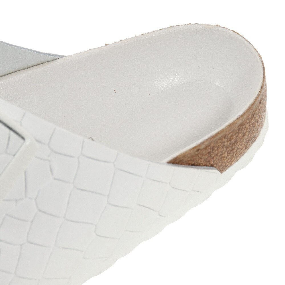 ビルケンシュトック（BIRKENSTOCK）（メンズ）スポーツサンダル アリゾナ ホワイト 1019228 ストラップ サンダル カジュアル シンプル シューズ コンフォート レジャー 靴