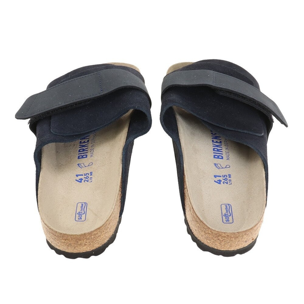 ビルケンシュトック（BIRKENSTOCK）（メンズ）キョウト Kyoto SFB ミッドナイト ネイビー 1019260 サンダル カジュアル  シューズ コンフォート スエード 靴