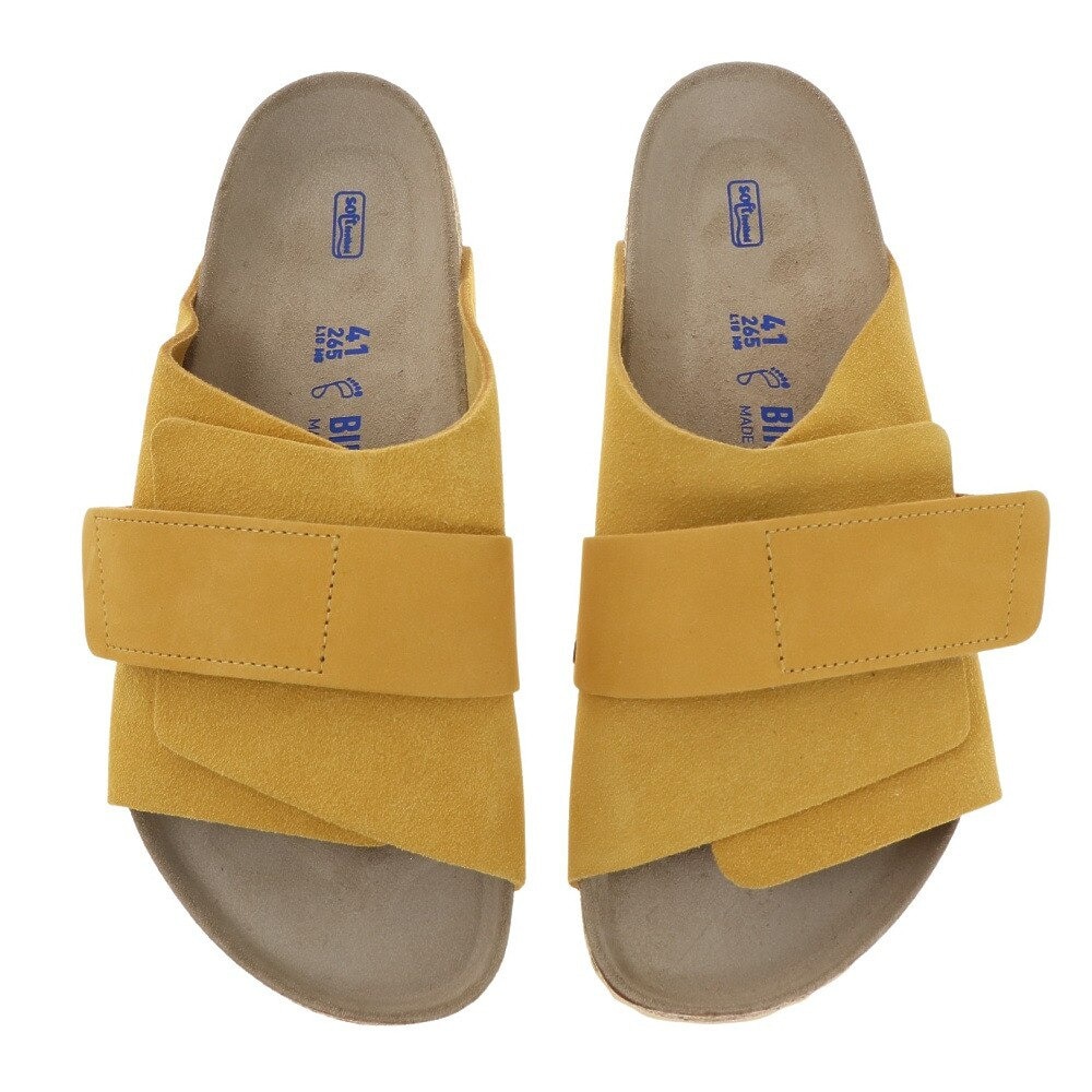 ビルケンシュトック（BIRKENSTOCK）（メンズ）キョウト Kyoto SFB オークル イエロー 1019711 サンダル カジュアル シューズ コンフォート スエード 靴