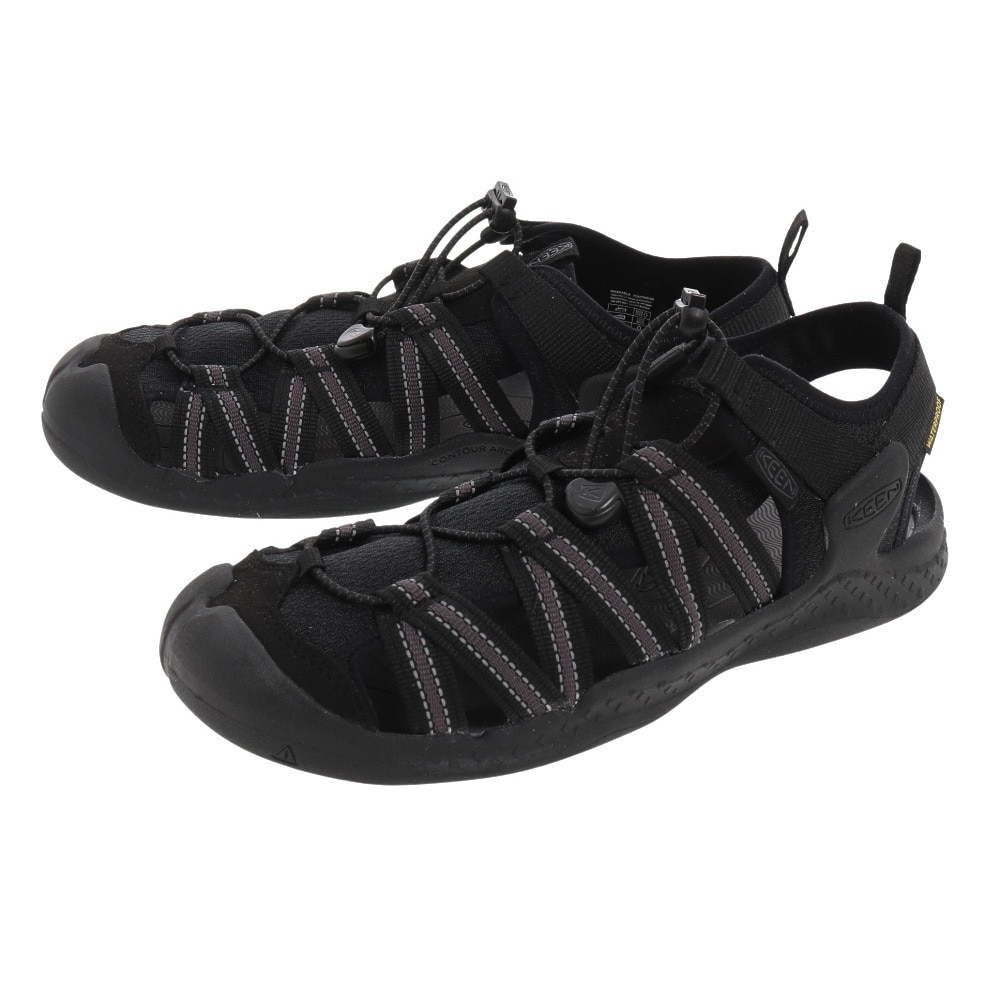 キーン（KEEN）（メンズ）ストラップサンダル ドリフト クリーク エイチツー 1026122 ブラック 黒 Black シューズ 靴 アウトドア スポーツ