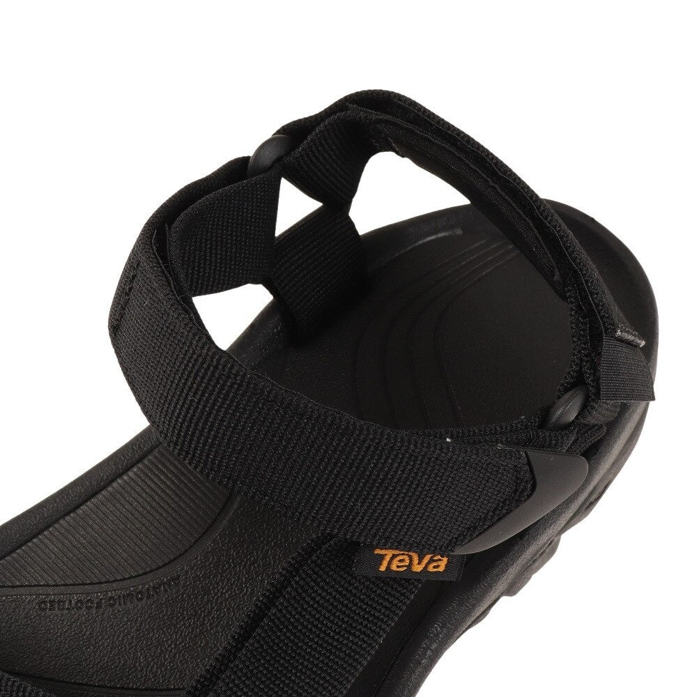テバ（Teva）（メンズ）スポーツサンダル ハリケーン 4 ブラック 1093379-BLK  ストラップ シャワーサンダル レジャー 海 プール 速乾性 クッション性 軽量