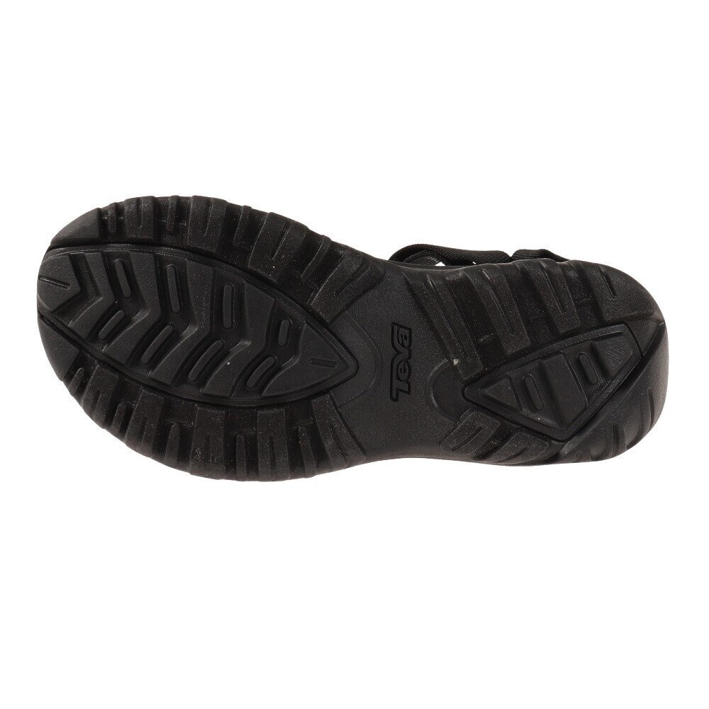 テバ（Teva）（メンズ）スポーツサンダル ハリケーン 4 ブラック 1093379-BLK  ストラップ シャワーサンダル レジャー 海 プール 速乾性 クッション性 軽量