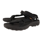 テバ（Teva）（メンズ）スポーツサンダル ハリケーン 4 ブラック 1093379-BLK  ストラップ シャワーサンダル レジャー 海 プール 速乾性 クッション性 軽量