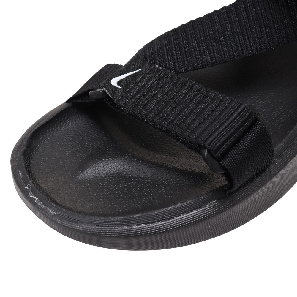 ナイキ（NIKE）（メンズ）スポーツサンダル ビスタサンダル ブラック DJ6605-001 ストラップ 面ファスナー 軽量 タウン レジャー プール ビーチ 海 快適