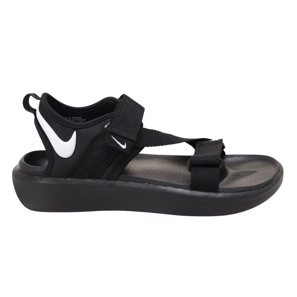 ナイキ（NIKE）（メンズ）スポーツサンダル ビスタサンダル ブラック DJ6605-001 ストラップ 面ファスナー 軽量 タウン レジャー プール ビーチ 海 快適