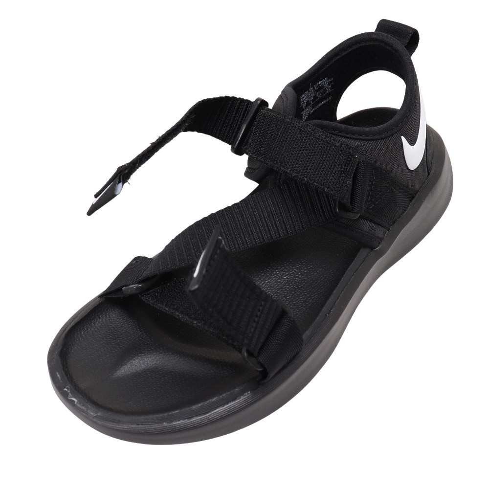 ナイキ（NIKE）（メンズ）スポーツサンダル ビスタサンダル ブラック DJ6605-001 ストラップ 面ファスナー 軽量 タウン レジャー プール ビーチ 海 快適