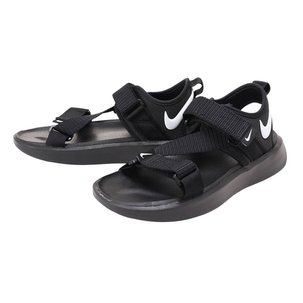ナイキ（NIKE）（メンズ）スポーツサンダル ビスタサンダル ブラック DJ6605-001 ストラップ 面ファスナー 軽量 タウン レジャー プール ビーチ 海 快適