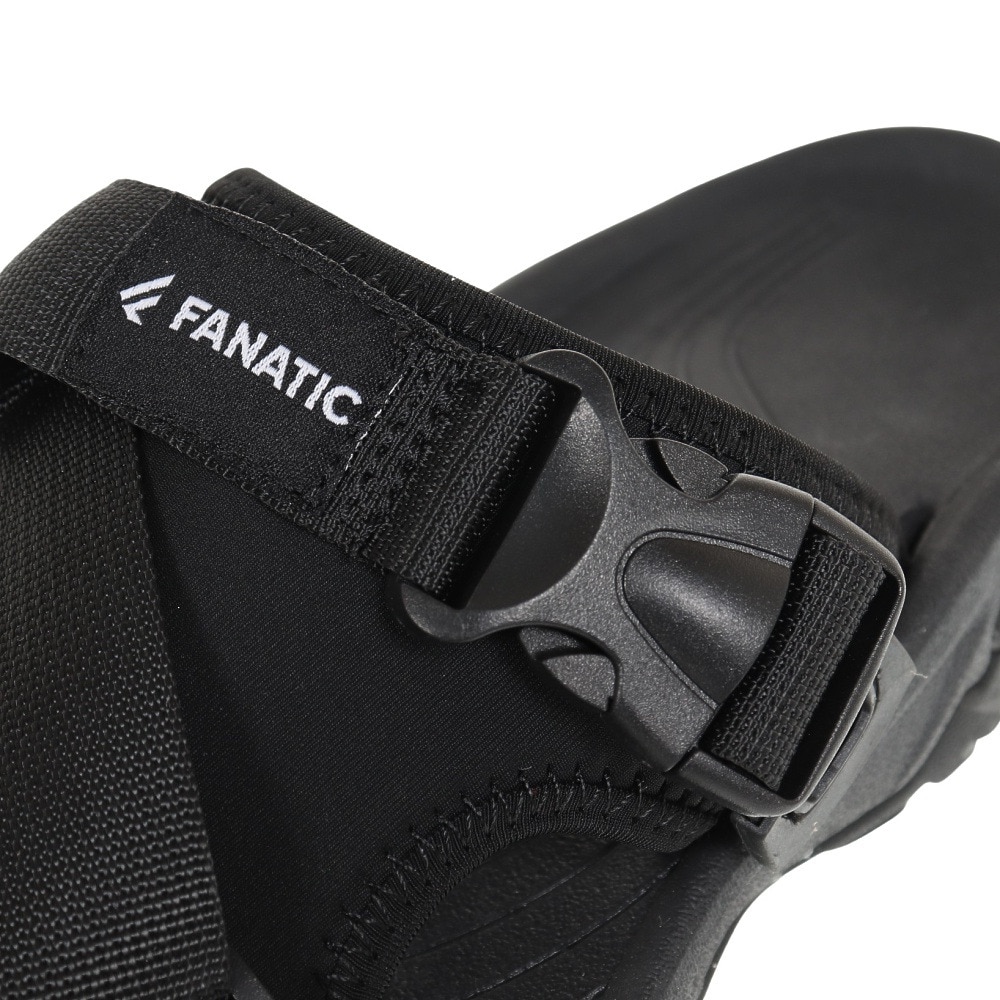ファナティック（FANATIC）（メンズ）サンダル FAテープ スライドサンダル ブラック F85074BLK カジュアル タウン 日常履き レジャー おしゃれ