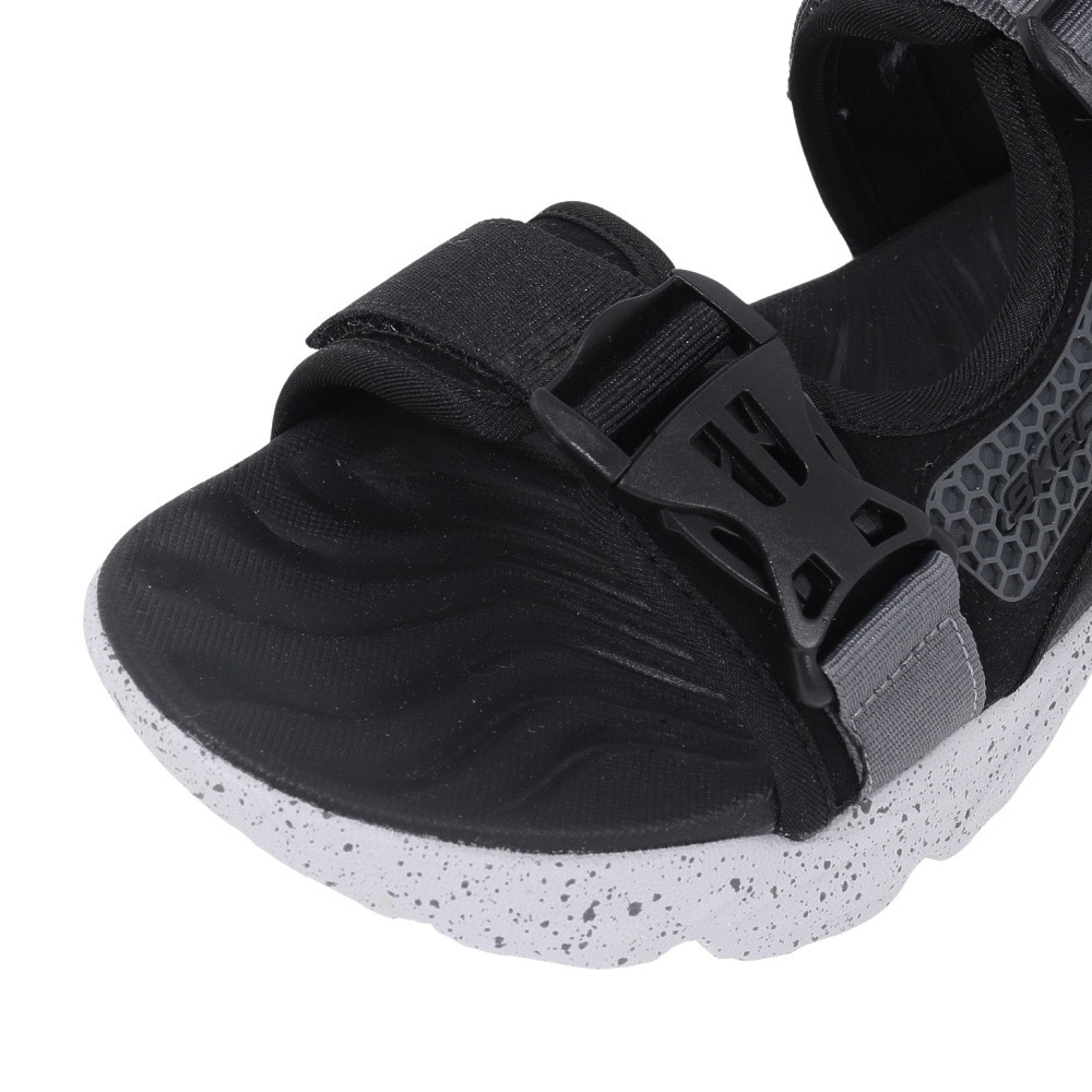 スケッチャーズ（SKECHERS）（メンズ）ストラップサンダル スタミナ サンダル ストリーマー 237396-BKGY