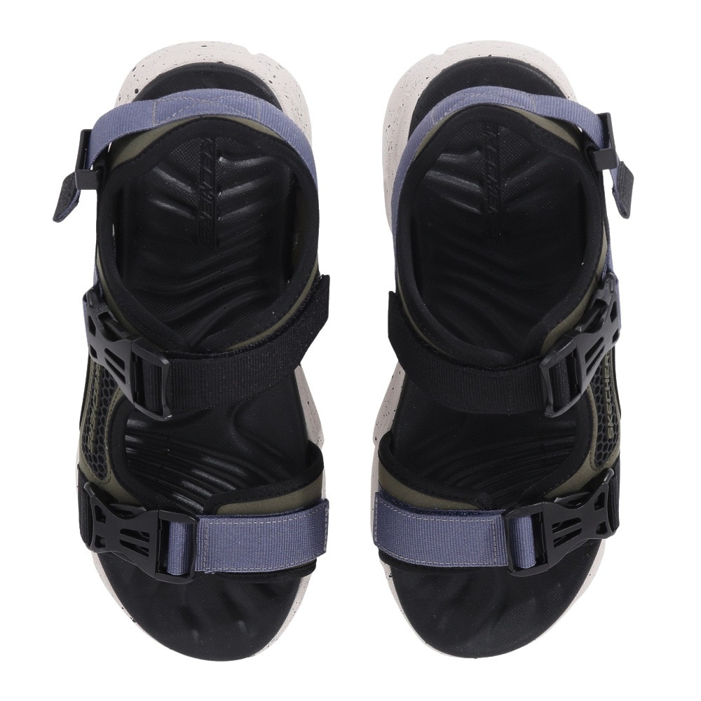 スケッチャーズ（SKECHERS）（メンズ）サンダル スタミナ サンダル ストリーマー 237396-OLBK ストラップサンダル 