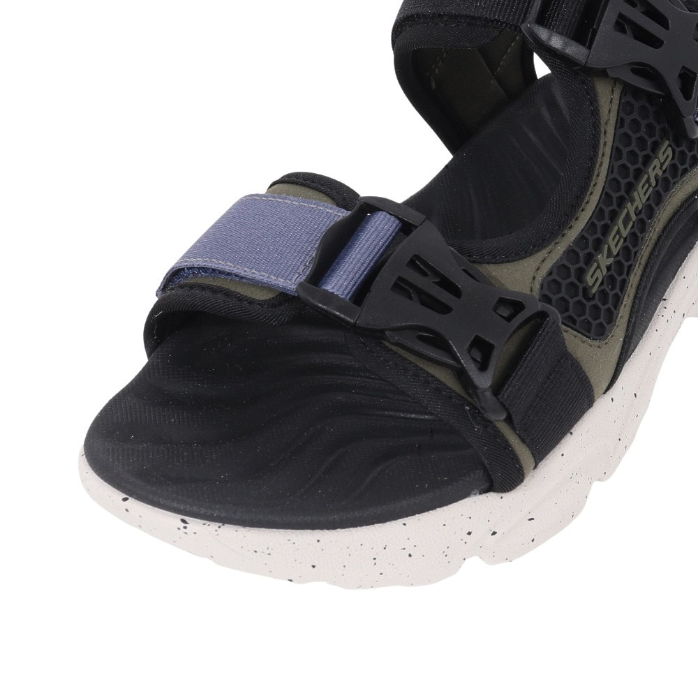 スケッチャーズ（SKECHERS）（メンズ）サンダル スタミナ サンダル ストリーマー 237396-OLBK ストラップサンダル 