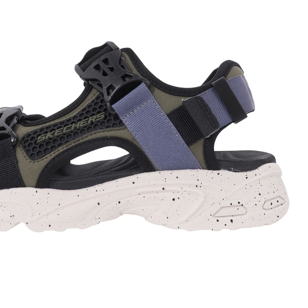 スケッチャーズ（SKECHERS）（メンズ）サンダル スタミナ サンダル ストリーマー 237396-OLBK ストラップサンダル 