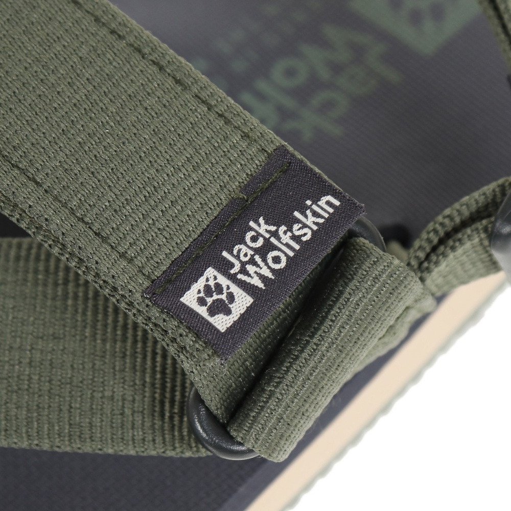 ジャックウルフスキン（JackWolfskin）（メンズ）ベルトサンダル M URBAN ENTDECKUNG グリーン 4056711-5032 スポーツサンダル カジュアル 