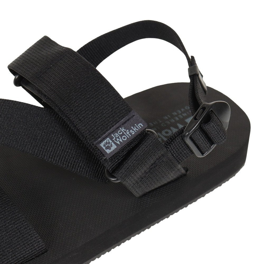 ジャックウルフスキン（JackWolfskin）（メンズ）ベルトサンダル M URBAN ENTDECKUNG ブラック 4056711-6000 スポーツサンダル カジュアル