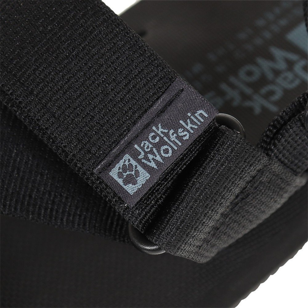 ジャックウルフスキン（JackWolfskin）（メンズ）ベルトサンダル M URBAN ENTDECKUNG ブラック 4056711-6000 スポーツサンダル カジュアル