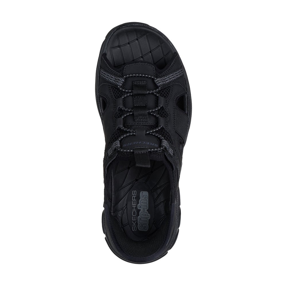 スケッチャーズ（SKECHERS）（メンズ）ストラップサンダル スリップインズ RF:リヴォルテッド - メリック 205181-BLK