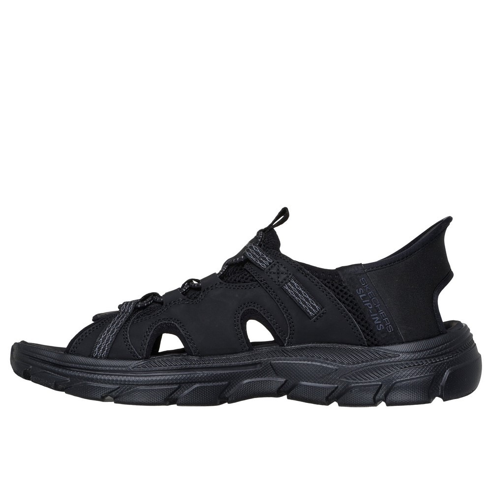 スケッチャーズ（SKECHERS）（メンズ）ストラップサンダル スリップインズ RF:リヴォルテッド - メリック 205181-BLK