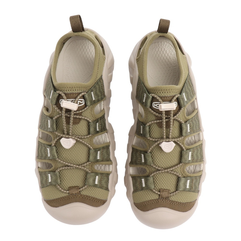 キーン（KEEN）（メンズ）スポーツサンダル ハイパーポートH2 オリーブ 1028654 ストラップ 速乾 軽量 抗菌防臭 防滑性 タウン レジャー 旅行 おしゃれ