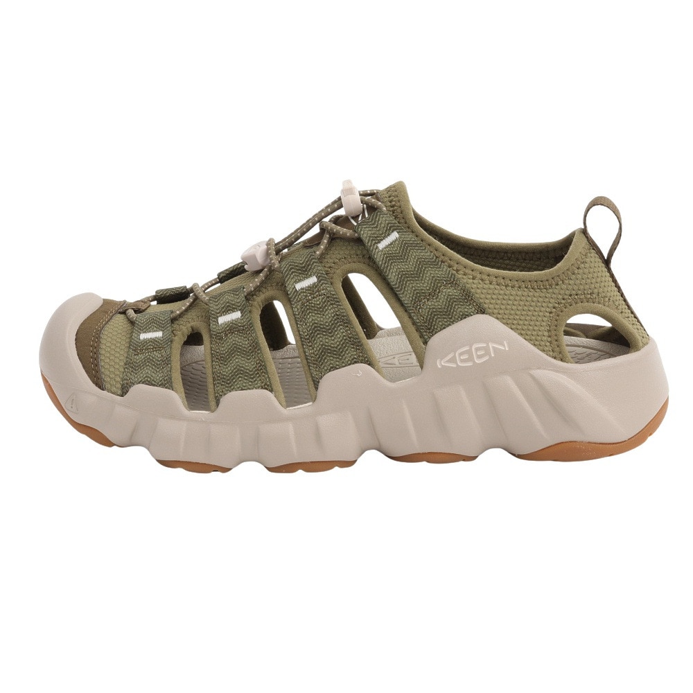 キーン（KEEN）（メンズ）スポーツサンダル ハイパーポートH2 オリーブ 1028654 ストラップ 速乾 軽量 抗菌防臭 防滑性 タウン レジャー 旅行 おしゃれ