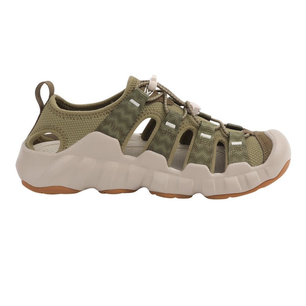 キーン（KEEN）（メンズ）スポーツサンダル ハイパーポートH2 オリーブ 1028654 ストラップ 速乾 軽量 抗菌防臭 防滑性 タウン レジャー 旅行 おしゃれ