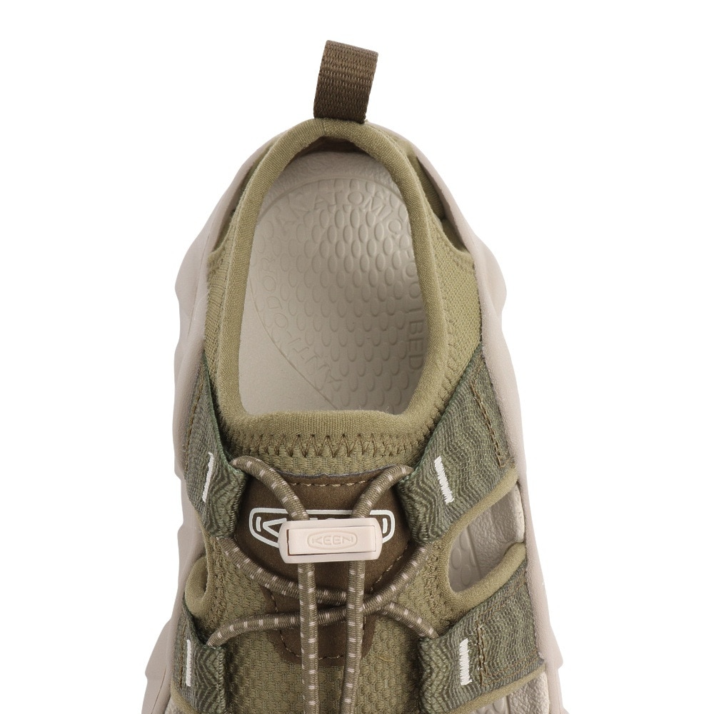 キーン（KEEN）（メンズ）スポーツサンダル ハイパーポートH2 オリーブ 1028654 ストラップ 速乾 軽量 抗菌防臭 防滑性 タウン レジャー 旅行 おしゃれ