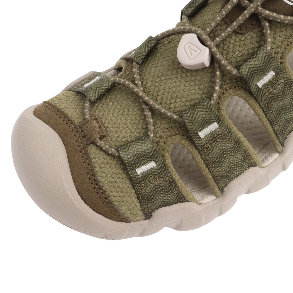 キーン（KEEN）（メンズ）スポーツサンダル ハイパーポートH2 オリーブ 1028654 ストラップ 速乾 軽量 抗菌防臭 防滑性 タウン レジャー 旅行 おしゃれ