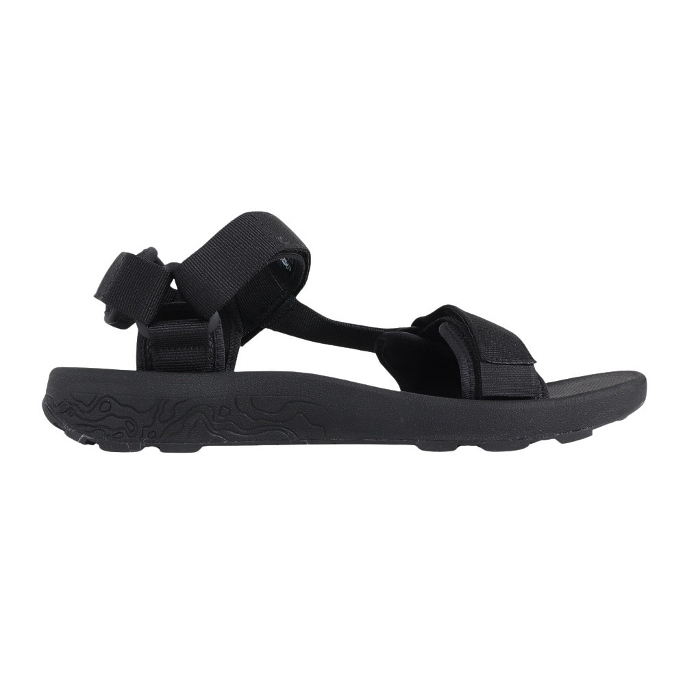 テバ（Teva）（メンズ）スポーツサンダル ハイドラトレックサンダル ブラック 1150510-BLK ストラップサンダル 軽量 速乾性 面ファスナー 抗菌 