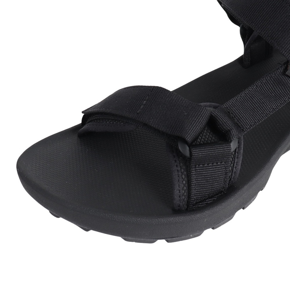 テバ（Teva）（メンズ）スポーツサンダル ハイドラトレックサンダル ブラック 1150510-BLK ストラップサンダル 軽量 速乾性 面ファスナー 抗菌 