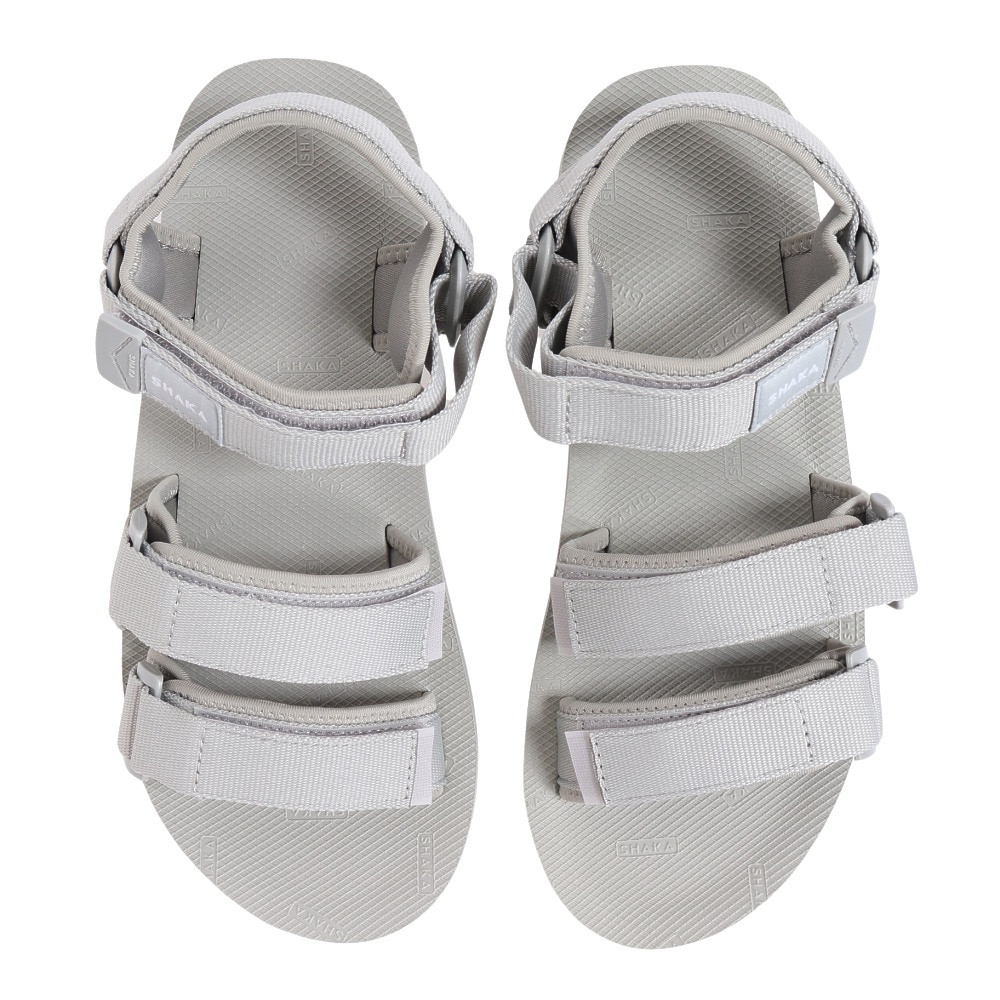 シャカ（SHAKA）（メンズ）サンダル ネオバンジー GE グレー SK-284 Grey ストラップサンダル 面ファスナー タウン 日常履き レジャー シンプル