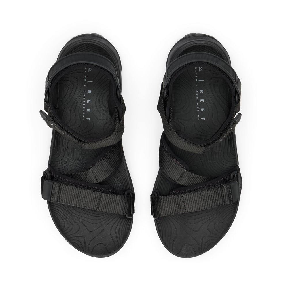 リーフ（REEF）（メンズ）ストラップサンダル CROSS-SHORE CJ6766-BLK