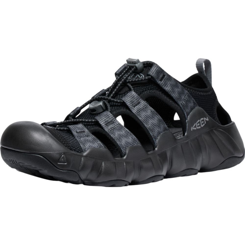キーン（KEEN）（メンズ）ストラップサンダル ハイパーポート エイチツー ブラック グレー 1028652 レジャー アウトドア 軽量 フィット感 耐久性 防水性 