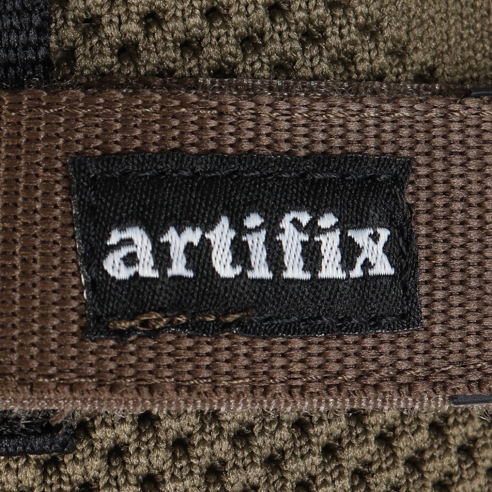 artifix（メンズ）ストラップサンダル カーキ 85080KHK スポーツサンダル レジャー アウトドア 軽量 クッション性 普段履き 快適 ニット素材 