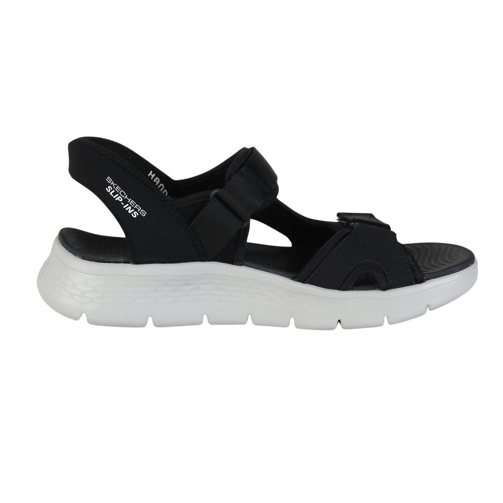 スケッチャーズ（SKECHERS）（メンズ）ストラップサンダル リップインズ ゴーウォーク フレックス SD イージー エントリー 229210-BKGY