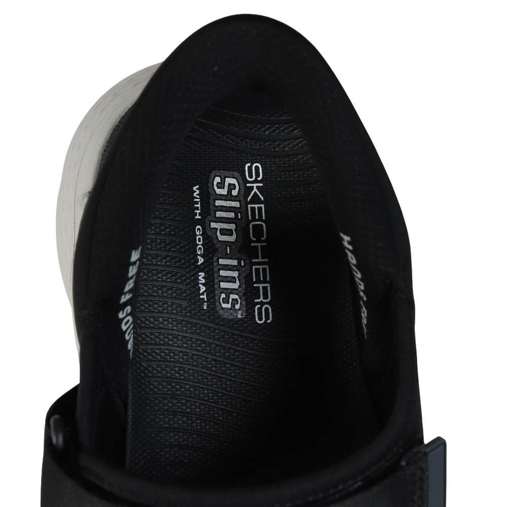 スケッチャーズ（SKECHERS）（メンズ）ストラップサンダル リップインズ ゴーウォーク フレックス SD イージー エントリー 229210-BKGY