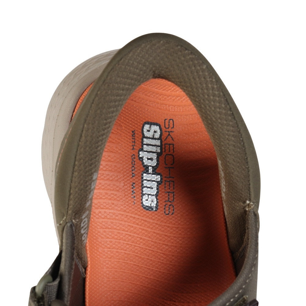 スケッチャーズ（SKECHERS）（メンズ）ストラップサンダル リップインズ ゴーウォーク フレックス SD イージー エントリー 229210-OLV