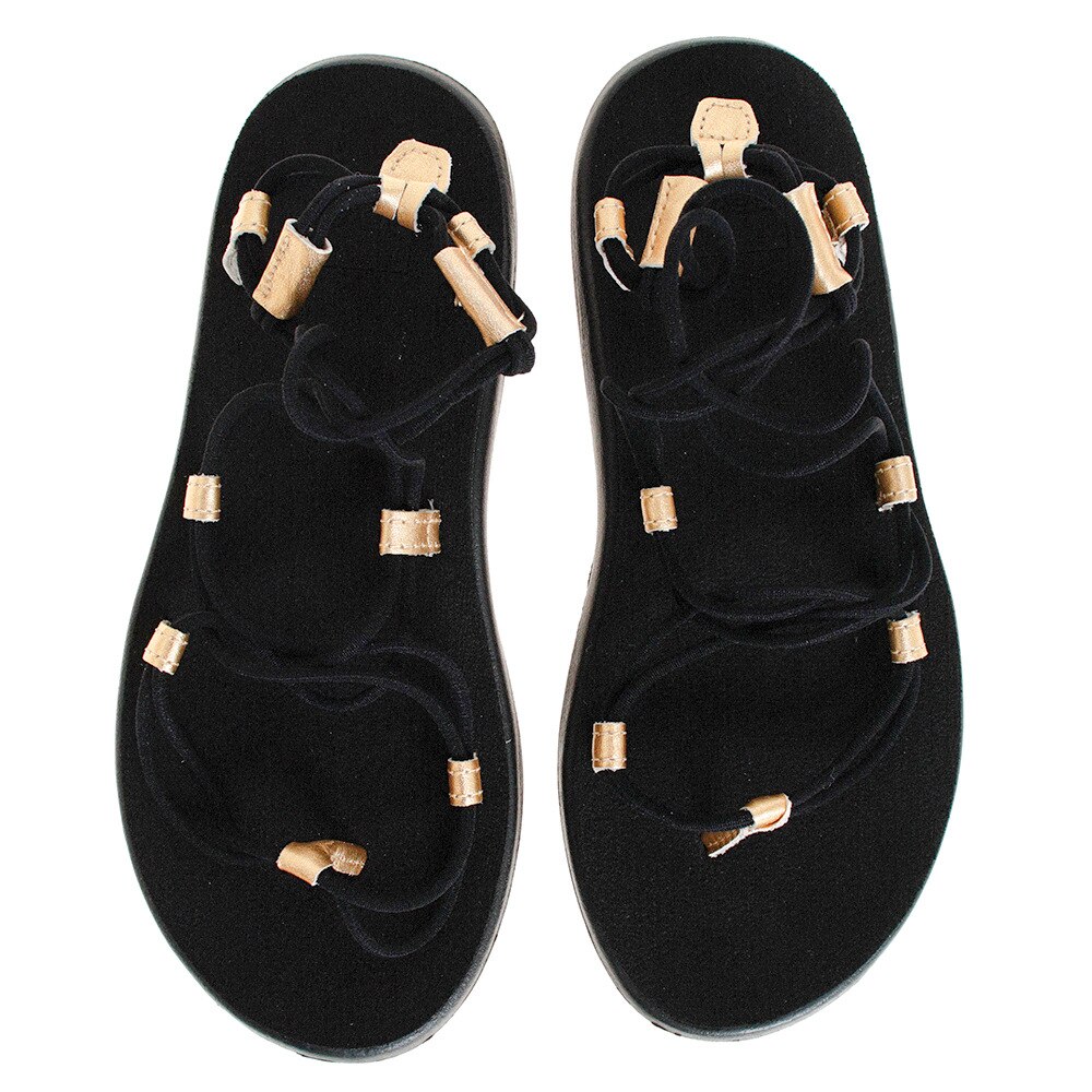 テバ Teva VOYA INFINITY METALLIC ボヤインフィニティー メタリック トレッキングシューズ レディース レディース BLACK   GOLD 1097852B-BKGD